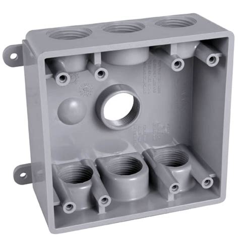 lowes exterior junction box|surface mounted electrical junction box.